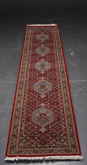 Kashmir Herati tæppe 79 x 407 cm 