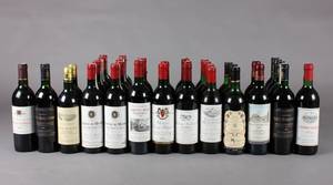 Samling fransk vin, 1980erne Ch. Nenin 1984 m.fl. 35 