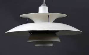 Poul Henningsen. PH5 pendel, hvid 