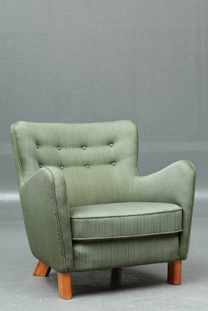 Fritz Hansen, Hvilestol, grøn