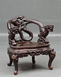 Kinesisk stol ca. 1880-1900