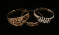 Ringar 3st, 18k