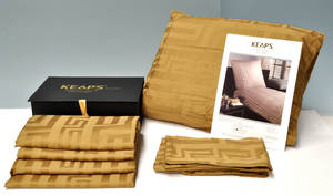 KEOPS Collection - Bedroom DeLuxe. Sengesæt i gaveæske, Champagne