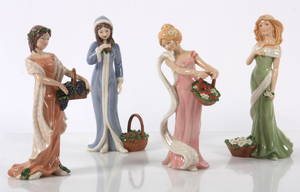 Royal Copenhagen Fire figurer. Spring Morning mfl. 1. sort.  4