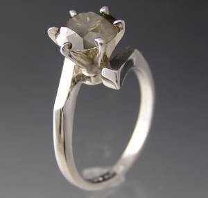 Solitaire ring ca. 2.06 ct.