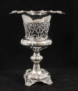 Christian Hammer, verks. 1845-1894, Stockholm, prakturna, silver, nyrokoko