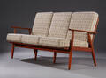 Dansk møbelproducent. Sofa i teak, 1960erne