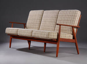 Dansk møbelproducent. Sofa i teak, 1960erne