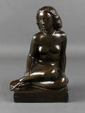 Just Andersen. Figur af diskometal