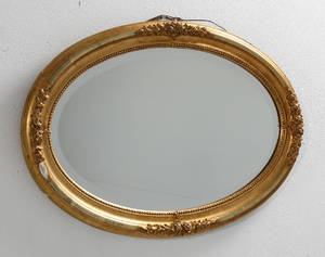 Vægspejl, Forgyldt, 1800-tallet