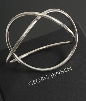 Georg Jensen - Alliance armring af sterling sølv 