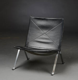 Poul Kjærholm. Lænestol, model PK22 