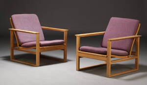 Børge Mogensen. Par slædestole, model 2256 2