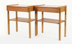 Nattduksbord ett par, 195060-tal