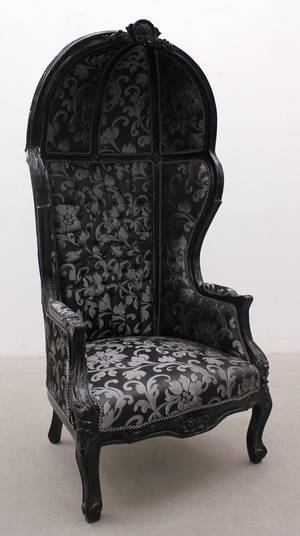 Bergere en baldaquin, rokokostil