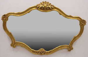 Spegel, rokokostil