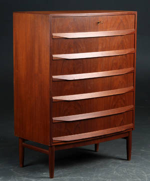 Dansk møbelproducent Kommode af teaktræ