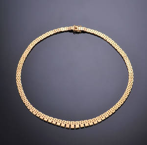 Collier af 8 kt guld 