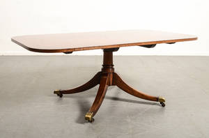 Soffbord i mahogny, engelsk stil