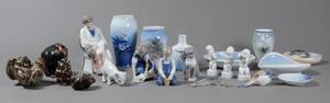 Royal Copenhagen Kgl. P. Bing og Grøndahl. Diverse figurer, vaser m.m. 22