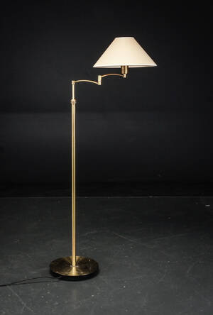 Standerlampe. Bevægelig skærm