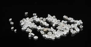 Lot of loose round-cut diamonds approx. 1.00ct