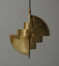 Louis Weisdorff. Multi-lite pendel af messing
