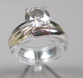 Solitairering - Ca. 1.56 ct.
