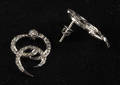 Diamant ørestikker, ca. 1.06 ct