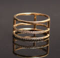 Mads Ziegler 3in1 ring med brillanter, ca. 0.15 ct