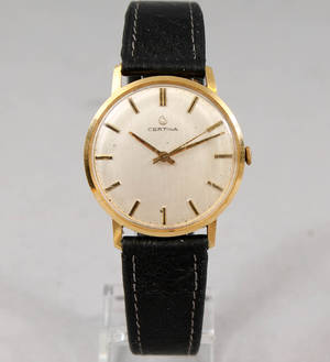 Certina armbandsur guld 18 k
