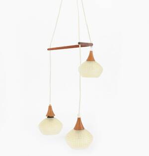 Taklampa, 195060-tal