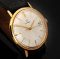 Omega. Vintage herreur i delvist forgyldt kasse, 1966