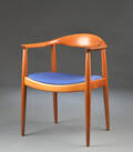 Hans J. Wegner. Armstol, The chair  JH-501, mahogni Denne vare er sat til omsalg under nyt varenummer 4033662