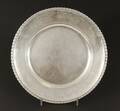 Kuverttallrik i silver, Edlunds, Stockholm, 1936