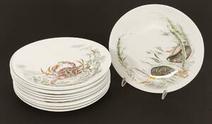 Mattallrikar 12st, Seafare, Johnson Bros, England