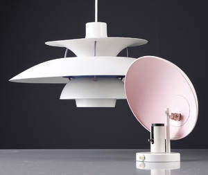 Poul Henningsen. PH5 pendel og PH-hat 2