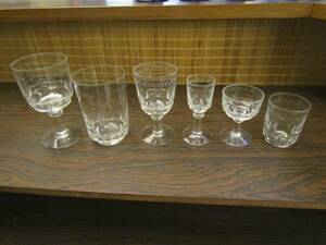 Glasservisdelar, kristall