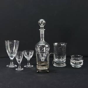 Glasservisdelar