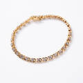 Armband 18 k guld diamanter 