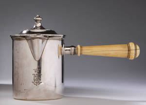 Russisk kaffekande af sølv, Andrei Bragin, St. Petersburg, ca, 1900