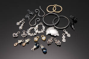 Spinning Jewelry ørehængere, sterlingsølv 14