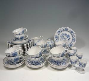 Meissen, Teilservice Zwiebelmuster 43