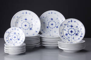 Musselmalet Hotelservice, porcelæn. Bing  Grøndahl. 31