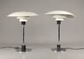 Poul Henningsen. Par PH 4½  3½ bordlamper 2