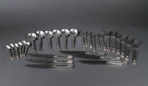 Johan Rohde for Georg Jensen. Dronningmønster 24