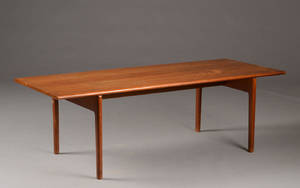 H. J. Wegner. Sofabord af teaktræ