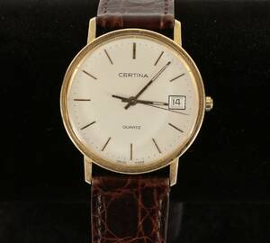 Herrarmbandsur, Certina, 14k