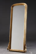 Senempire spejl m. forgyldt ramme, 1800-tallets midte  