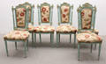 Matsalsstolar, 6 st, gustaviansk stil 6